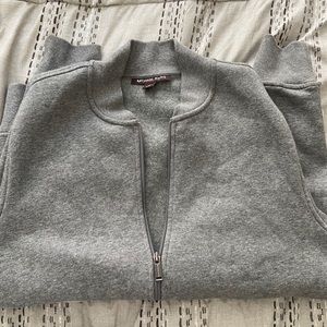 Grey Calvin Klein boomer jacket. Size medium